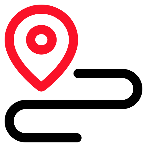 itinéraire Icône gratuit itinéraire Icône gratuit