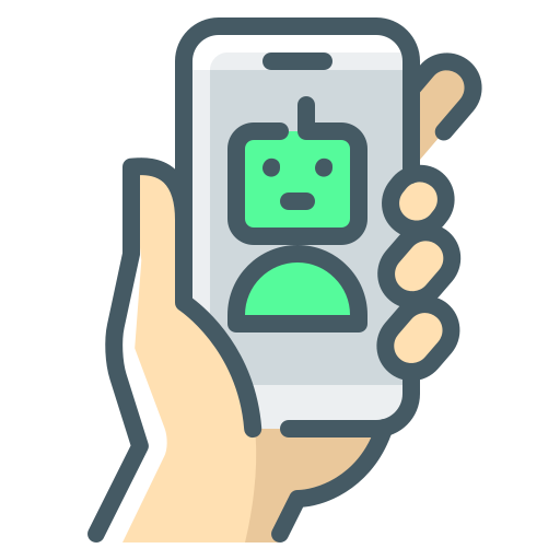 robot de chat icono gratis