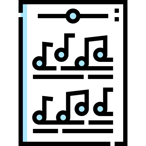 partitura grátis ícone