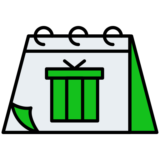 calendário grátis ícone