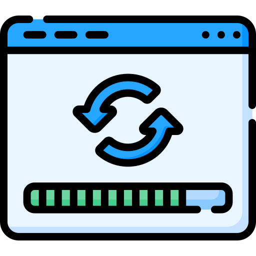 Refresh data free icon