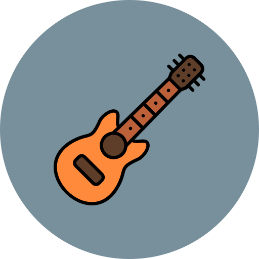 guitarra icono gratis