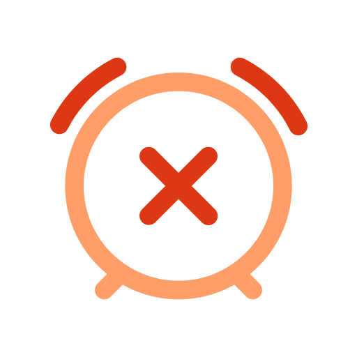 Alarm off free icon