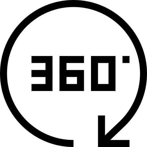 360 degrees free icon 360 degrees free icon