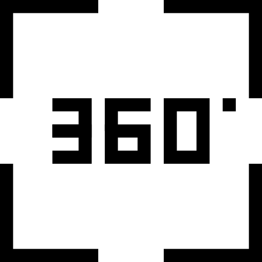 360 degrees free icon 360 degrees free icon
