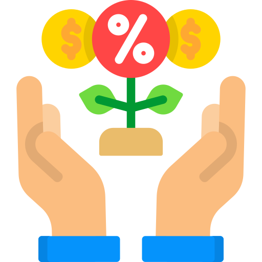 dividendo icono gratis