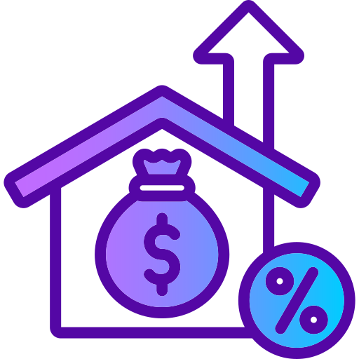 Loan to value free icon