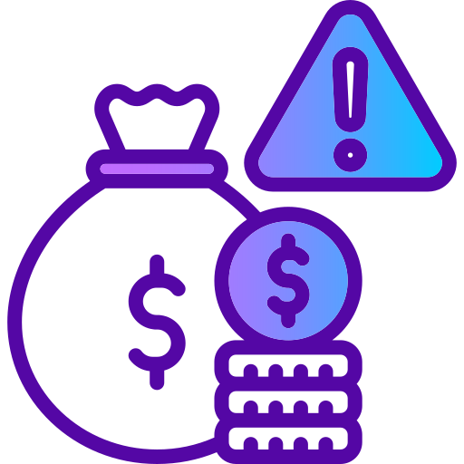 finanzielles risiko kostenlos Icon finanzielles risiko kostenlos Icon