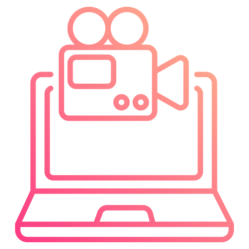 video conferencia icono gratis