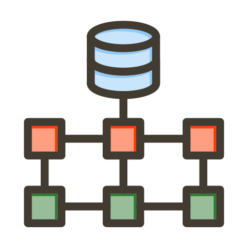 datos estructurados icono gratis