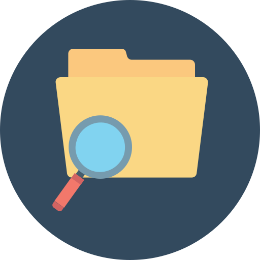 buscar documento icono gratis