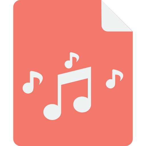 archivo de música icono gratis