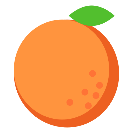 naranja icono gratis
