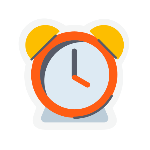 Alarm clock free icon