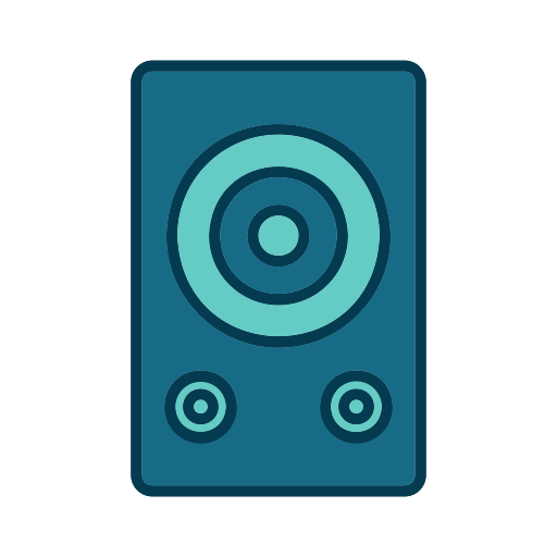 altavoz de audio icono gratis