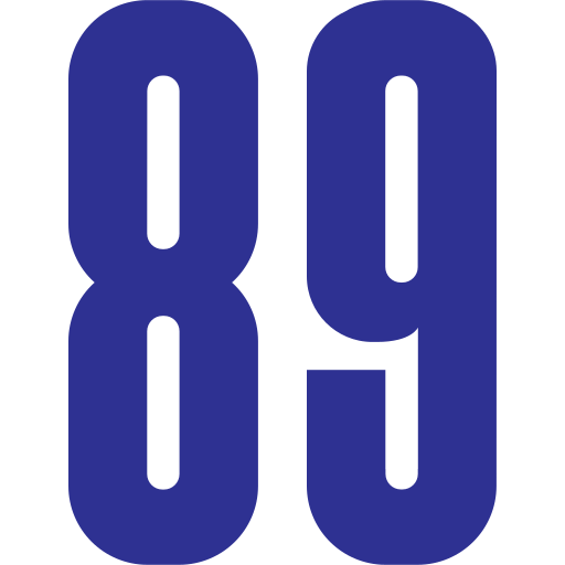 89 Icône gratuit 89 Icône gratuit