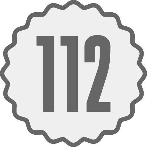 112 Icône gratuit 112 Icône gratuit