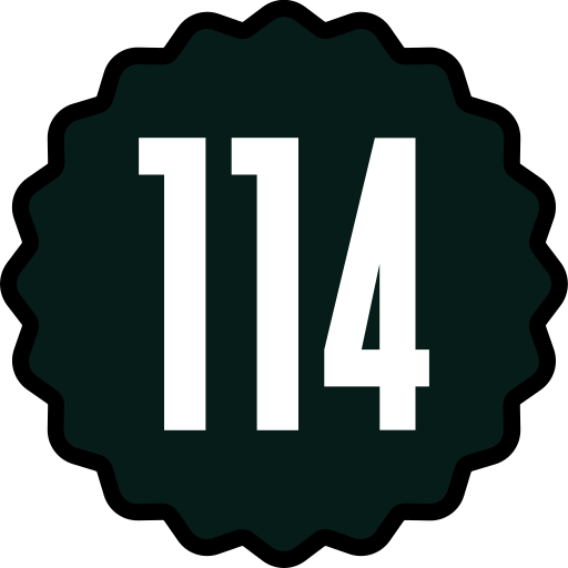 114 icono gratis