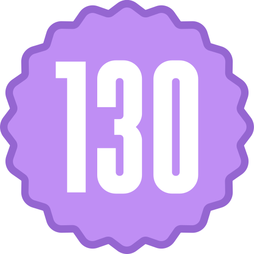 130 grátis ícone