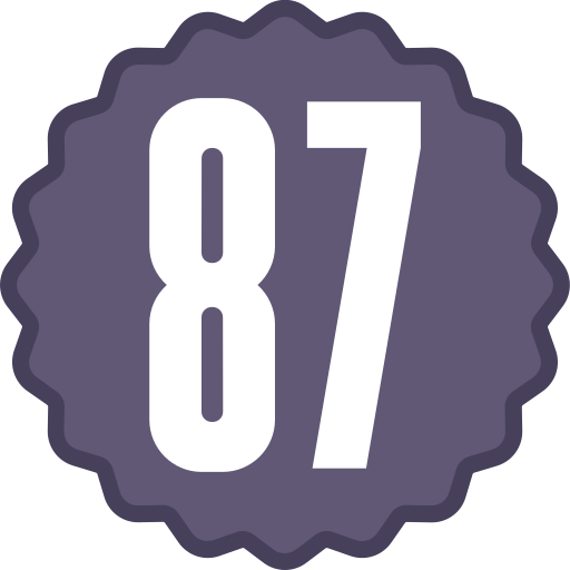 87 kostenlos Icon 87 kostenlos Icon