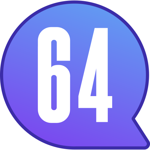 64 grátis ícone
