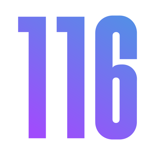 116 Icône gratuit 116 Icône gratuit