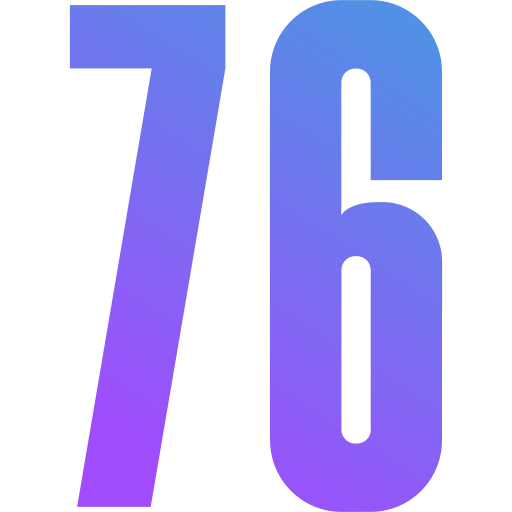 76 Icône gratuit 76 Icône gratuit