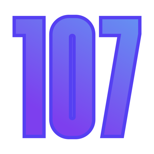 107 kostenlos Icon 107 kostenlos Icon