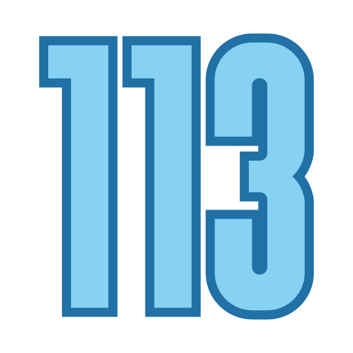 113 icono gratis