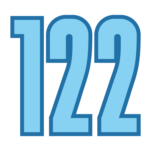 122 icono gratis