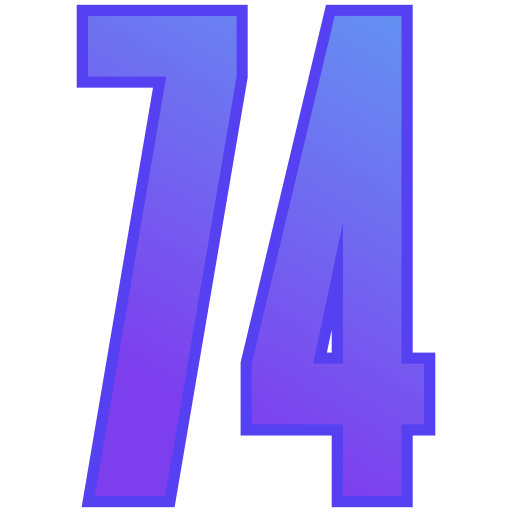 74 Icône gratuit