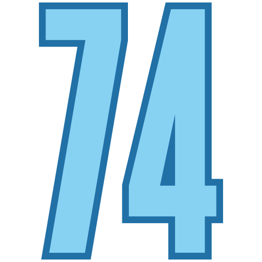 74 Icône gratuit 74 Icône gratuit