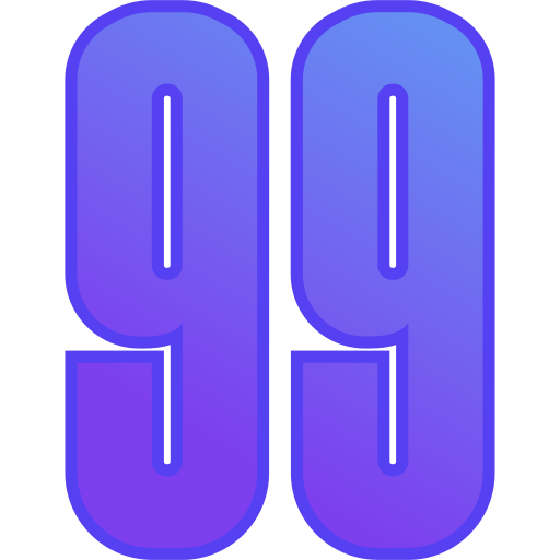 99 Icône gratuit 99 Icône gratuit