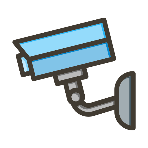 vidéosurveillance Icône gratuit