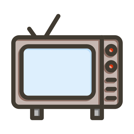 télévision Icône gratuit télévision Icône gratuit
