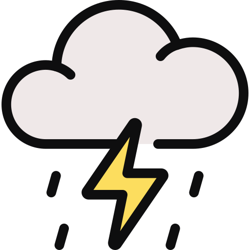 Thunder - Free weather icons