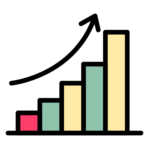 Growth chart - Free business icons