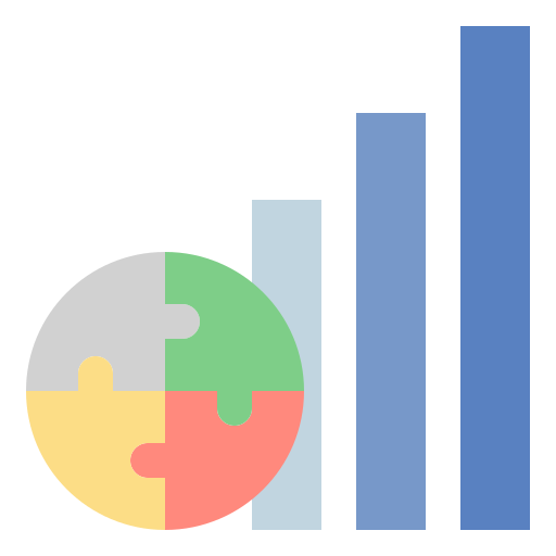 informe estadístico icono gratis