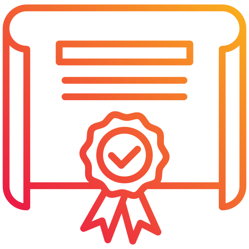 Сертификат бесплатно иконка Сертификат бесплатно иконка