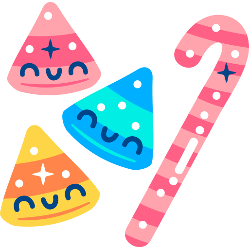 Candies free sticker