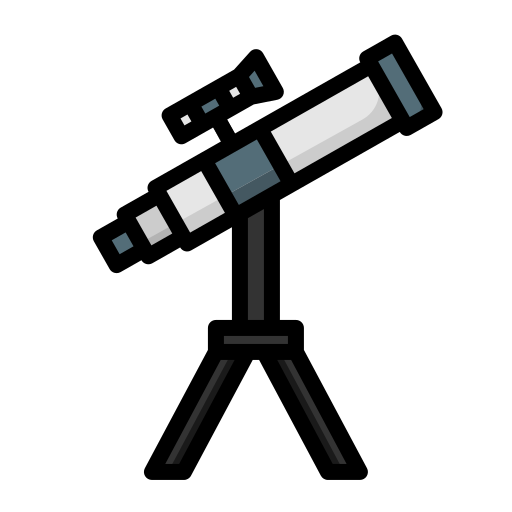 Telescope free icon