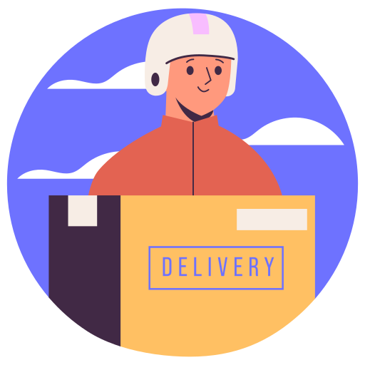 Courier free sticker Courier free sticker