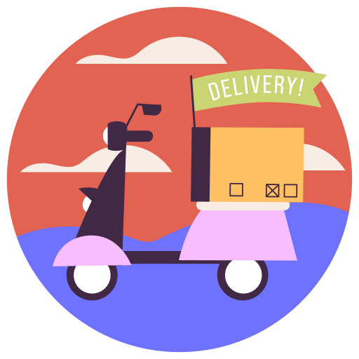 vélo de livraison gratuit sticker vélo de livraison gratuit sticker