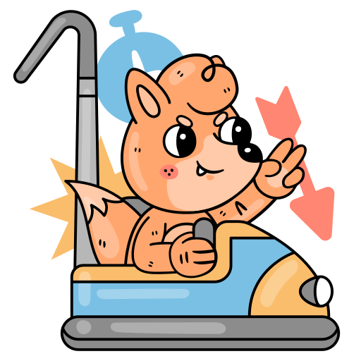 Bumper car free sticker Bumper car free sticker