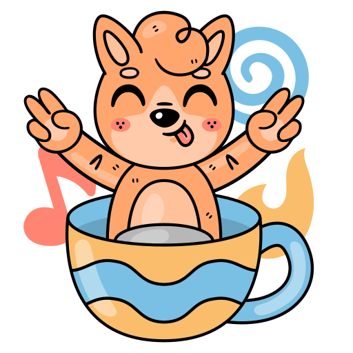tasse à thé gratuit sticker tasse à thé gratuit sticker
