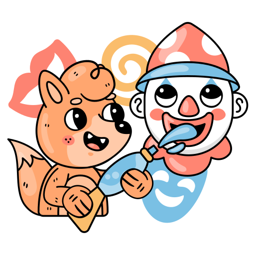 Water gun free sticker