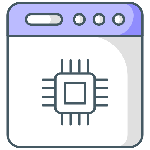 microprocesador icono gratis
