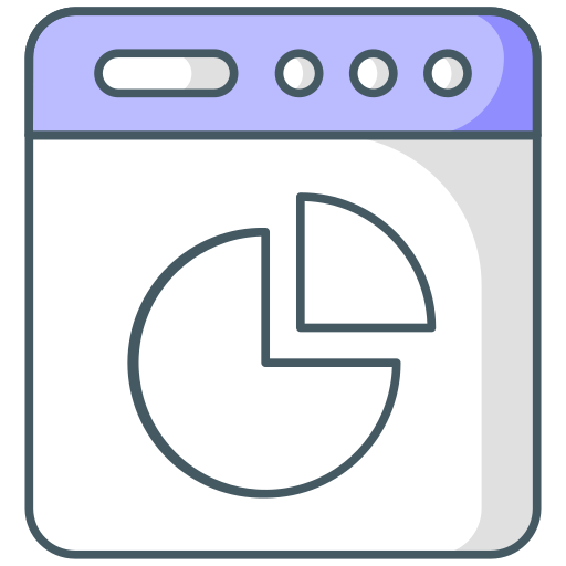 gráfico circular icono gratis