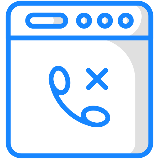 Phone call end free icon