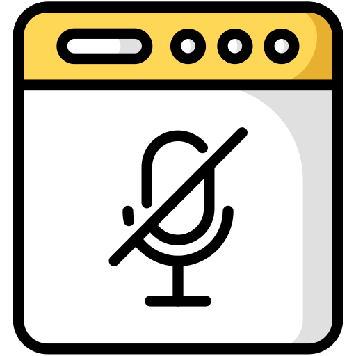 mikrofon-schrägstrich kostenlos Icon mikrofon-schrägstrich kostenlos Icon